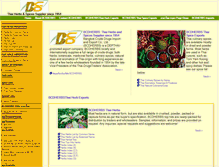 Tablet Screenshot of bcdherbs.com